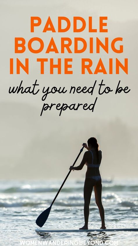 The best travel gear when paddle boarding in the rain. Travel essentials to stay safe and comfy. Rain Travel, Travel Essentials List, Travel Essentials For Women, Paddle Board, Emotional Wellness, Paddle Boarding, In The Rain, Travel Gear, Stay Safe