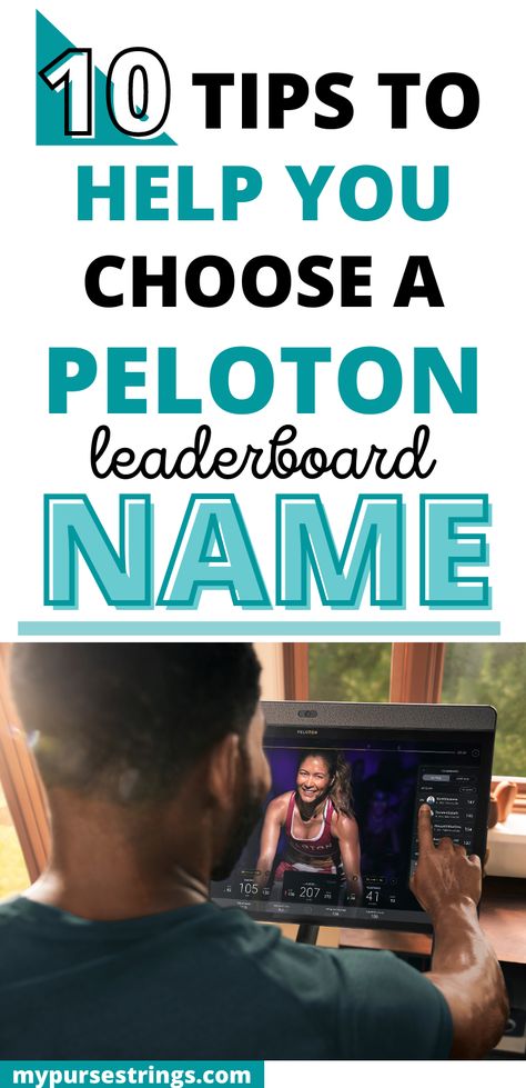 man on Peloton Peloton Name Ideas, Peleton User Name Ideas, Peloton Username Ideas, Peloton Row, Peloton Beginner, Peloton Workout Plan, Peloton Room Ideas, Peloton Workout, Bike Names