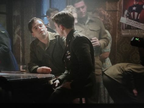 What If We Kissed, We Kissed, The 40s, Winter Soldier, The Bar, What If, Captain America, Soldier, Bar