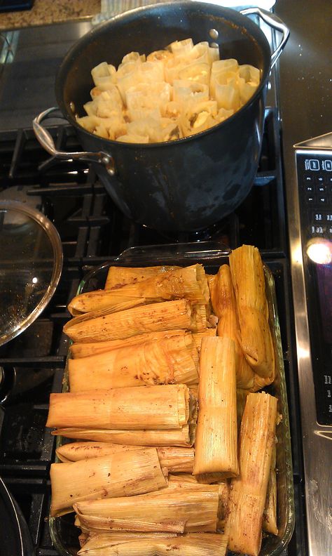 Christmas Eve & tamales - brings back lots of memories.  We're gonna be making our Christmas tamales this weekend...momma would be so proud. Christmas Tamales, How To Make Tamales, Homemade Tamales, Tamale Recipe, Best T Shirts, Mexican Cooking, Hispanic Food, Mexican Foods, Latin Food