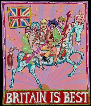 The artwork by Grayson Perry Grayson Perry Art, Grayson Perry, Turner Prize, Joan Miro, La Girl, Art Basel, British Artist, Art Moderne, Kitsch