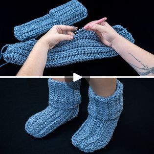 Crochet Socks For Beginners, Home Made Puff Pastry, Stick O, Crochet Slipper, Crochet Socks, Magic Ring, Crochet Shoes, Yarn Projects, Crochet Slippers