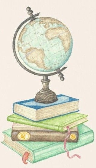 Globe Painting, Reading Nook Classroom, Globe Drawing, 2024 Bujo, Globe Tattoos, Earth Drawings, Pencil Drawings Easy, Book Drawing, Art Journaling