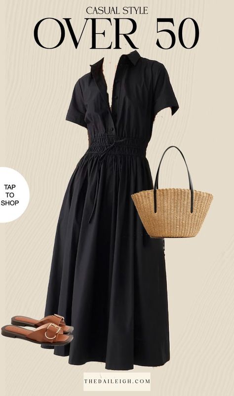 Summer Dresses for Women Over 50, Summer Dress Outfits Over 50 Over 50 Black Womens Fashion, Mid Size Summer Outfits 2024, Summer Fashion 2024, Outfits For 50 Year Old Women, Dresses 50s Style, Over 50 Dresses, Women Over 40 Fashion, Dress Shirt Outfit, Dresses Over 50