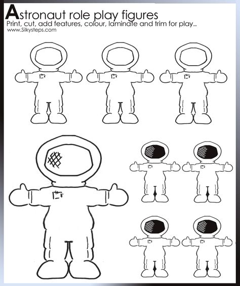 preschool printables astronaut | ocket outline - colour fill anduse as mission sheets .. Rocket Activity, Education Assistant, Space Sensory, Outdoor Preschool, Educational Assistant, Preschool Play, Classroom Idea, Lunar Landing, Space Camp