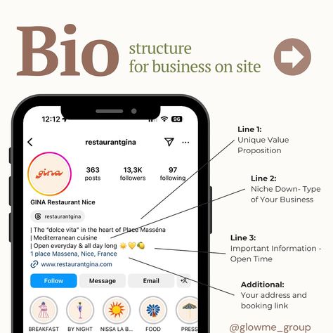 How to Build a Successful Bio for Your Business or Personal Brand on Social Media➡️🌟 A compelling social media bio can make a significant impact on your business’s online presence. Here’s a step-by-step guide to crafting a perfect bio for a business: 1️⃣ Unique Value Proposition - Highlight what makes your business unique. What do you offer that others don’t? 2️⃣ Target Audience - Specify who your products or services are for. Speak directly to your ideal customers. 3️⃣ Call to Action... Unique Value Proposition, What Makes You Unique, Ideal Customer, Value Proposition, Social Media Branding, Brand Building, Instagram Bio, Personal Brand, Call To Action