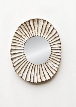 Melissa A. Cromwell Paper Mache Wall Art, Clay Mirror, Ceramic Mirror, Ceramic Framed, Ceramic Workshop, Pottery Handbuilding, Contemporary Mirror, Ceramic Wall Art, Cerámica Ideas