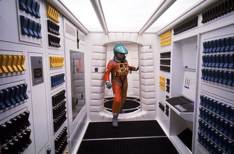 Filming Set, Tech Tattoo, Age Of Exploration, Cassette Futurism, Arthur C Clarke, Sci Fi Props, Spaceship Interior, I Need Space, 2001 A Space Odyssey