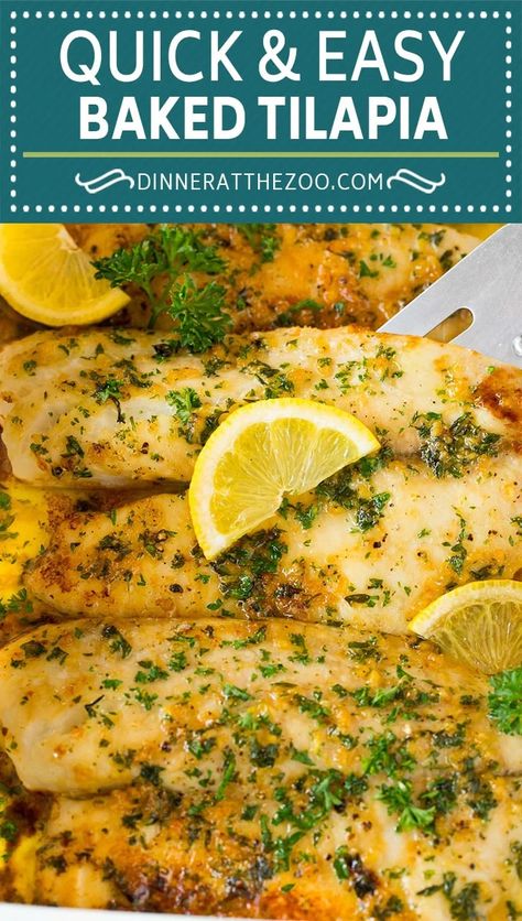 Fast Easy Tilapia Recipes, Instant Pot Tilapia Recipes, Baked Tilapia Recipes, Crockpot Express, Easy Dinner Options, Kids Dinner, Baked Tilapia, 30 Min Meals, Super Easy Dinner