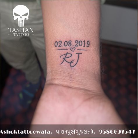 TashanTattoo
AshokTattooWala
S.20. Tirupati plaza
Opp. New bus stand
Near gd modi collage
Palanpur (gujrat)
9586697547
9687533310 Rj Tattoo Letter, R J Logo, Birthdate Tattoos, Birthday Date Tattoos, Birthdate Tattoo Ideas, Rj Tattoo, Jake Tattoo, Couple Name Tattoos, Last Name Tattoos