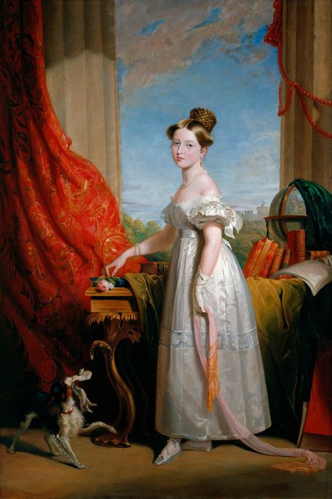 Queen Victoria | Kensington Palace | Historic Royal Palaces Victoria Hairstyles, Queen Victoria Facts, Prins Albert, Franz Xaver Winterhalter, Young Queen Victoria, Era Victoria, Queen Victoria Family, Queen Victoria Prince Albert, Woman In White