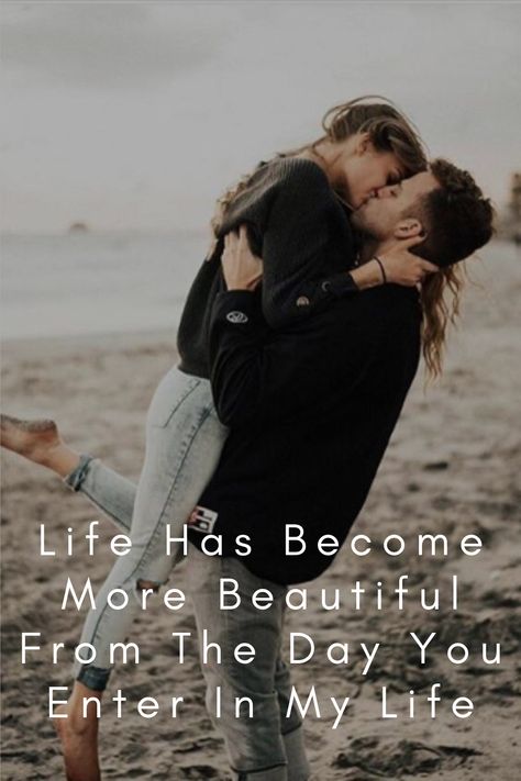 Life Has Become More Beautiful From The Day You Enter In My Life. #LoveQuotes #Quotes Love My Life Quotes Happy Beautiful, Good Morning Quotes For Him Romantic Love You Beautiful Images, You Make Me A Better Person, Quotes For Him Good Morning, Good Morning Quotes Inspirational, Morning Quotes Inspirational, Inner Beauty Quotes, Good Morning Kiss Images, Inspirational Good Morning Quotes