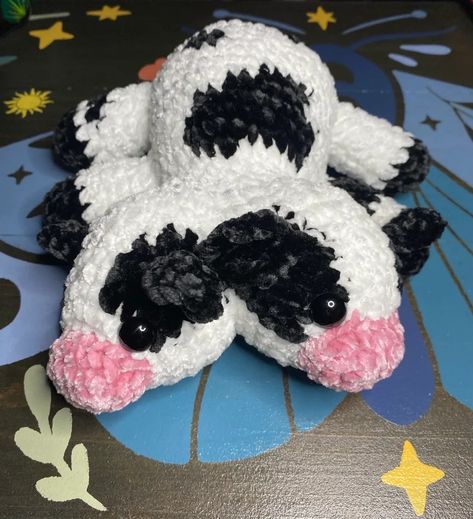 Crochet Two-headed Cow Plush - Etsy Cow Plush, Stuffed Animals, Cow, Ships, Knitting, Crochet, Animals, Pins