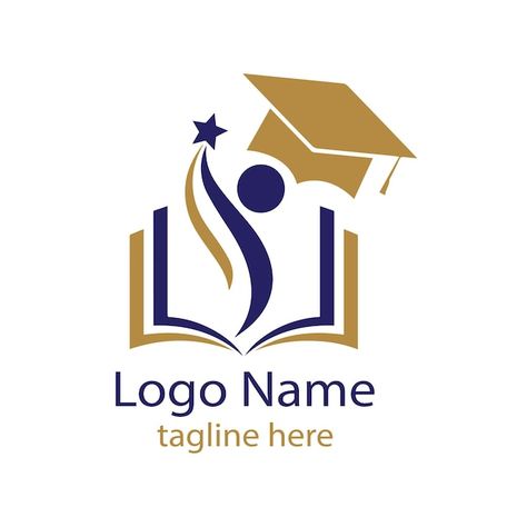 Logo Book Design, T Logo Design Ideas, Education Logo Design Ideas, School Logo Design Ideas, Logo Ideas Design, Logo For School, Logo Education, Logo Design Samples, Logo Racing