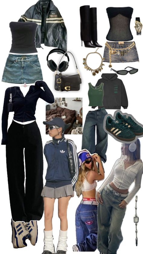 Ahs style and my own ideas incorporated onto one board 2000’s Outfits, Ahs Style, 90’s Outfits, Simple Outfits For School, Outfit Inspo Casual, Aesthetic Fits, Fits Clothes, Stylish Work Outfits, Outfit Look