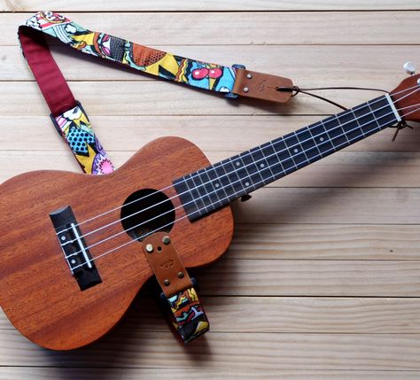 Guitar Aesthetic, Ukulele Straps, Guitar Photography, Ukulele Chords, Ukelele, Etsy Favorites, Watercolor Inspiration, Music Photography, Guitar Strap