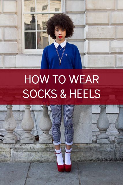 7 ways to wear socks with your heels this winter! Heels With Socks Outfit, Heels And Socks, Neon Shoes, Frilly Socks, Black Patent Pumps, Sock Outfits, Heels Outfits, Socks And Heels, Dark Wear