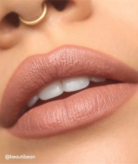 Lipstick | Trixie Cosmetics Perfect Pink Lipstick, Trixie Cosmetics, Perfect Nude Lipstick, Brown Matte Lipstick, Cinnamon Rose, Pink Lip Color, Matte Nude Lipstick, Perfect Lipstick, Beautiful Lipstick