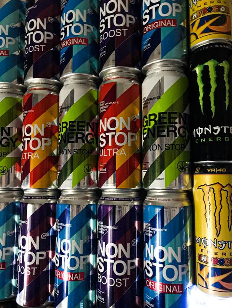 Energy Drink, Non Stop, Energy Drinks, Energy, Drinks