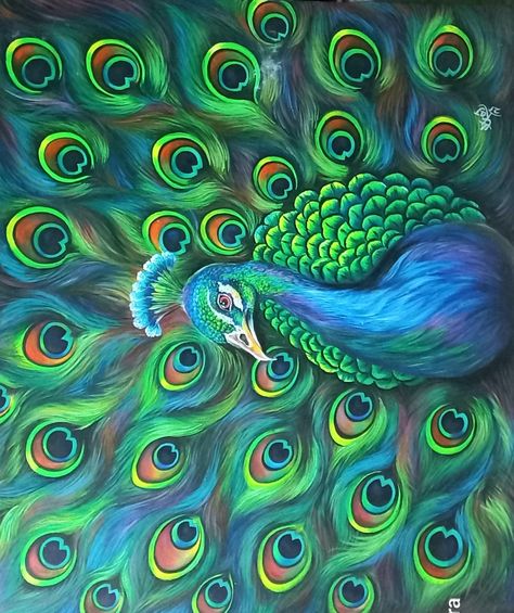 Acrylic painting Dancing Peacock Painting, Dancing Peacock Drawing, Dancing Peacock, Peacock Drawing, Animated Art, Basic Painting, Drawing Competition, Dance Paintings, Peacock Painting