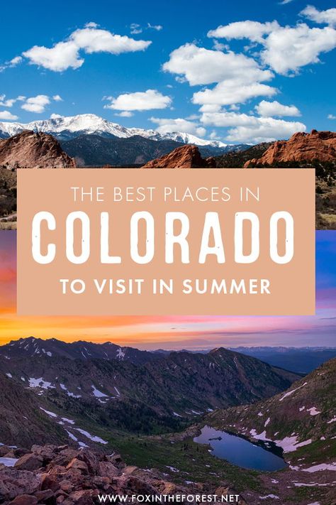 Colorado In Summer, Colorado Vacation Summer, Travelling Usa, Colorado Life, Colorado Towns, List Inspiration, Road Trip To Colorado, Colorado Summer, Visit Colorado