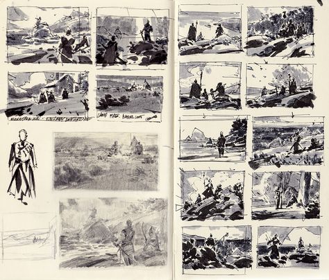 Edgar Payne, Sketchbook Layout, Thumbnail Sketches, Graphic Novel Art, Landscape Sketch, Artist Sketchbook, Arte Sketchbook, Poses References, A Level Art