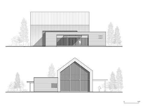 Polycarbonate Architecture, Section Drawing Architecture, Condominium Architecture, Photoshop Architecture, Architecture Drawing Presentation, Elevation Drawing, Concept Models Architecture, Architecture Portfolio Design, Architecture Elevation