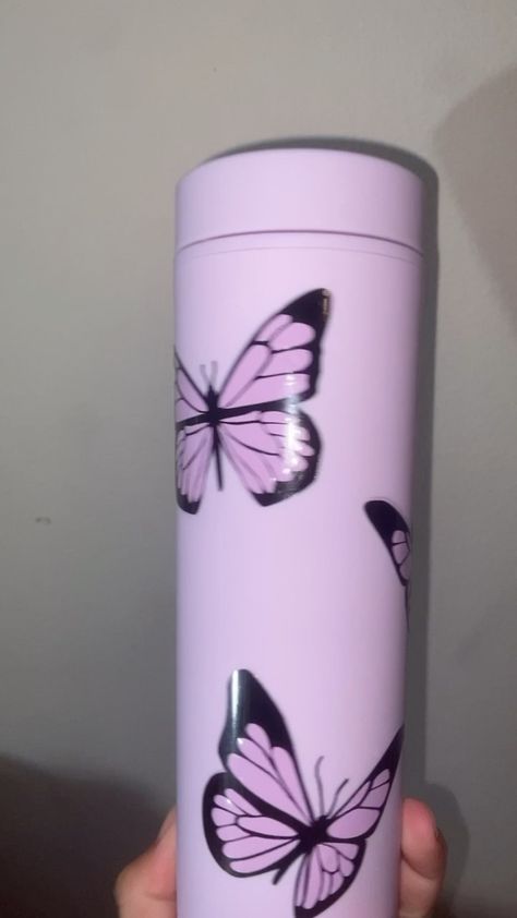 Tumbler Cups Diy, Store Ideas, Purple Butterfly, Support Small Business, Tumbler Cups, Butterflies, Personalized Gifts, Blossom, Tumbler