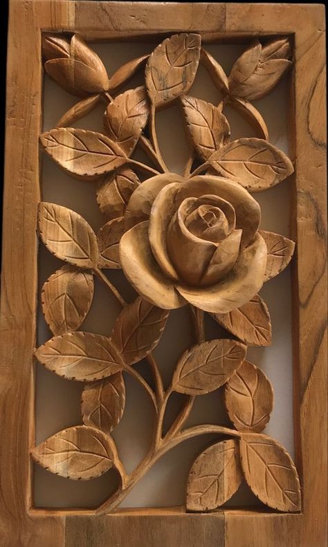 Trim Sheet, Box Bed Design, Wooden Roses, Modern Cupboard Design, Design Art Drawing, Wooden Door Design, Chip Carving, Wood Carving Designs, Tree Carving