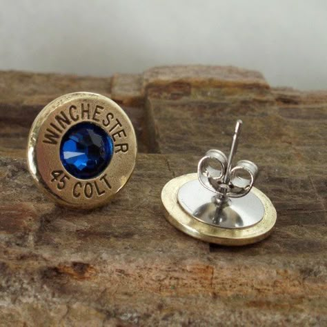 Shell Casings Crafts, Bullet Shell Jewelry, Bullet Casing Crafts, Shotgun Shell Crafts, Hunting Crafts, Bullet Casing Jewelry, Bullet Crafts, Bullet Earrings, Bullet Shell