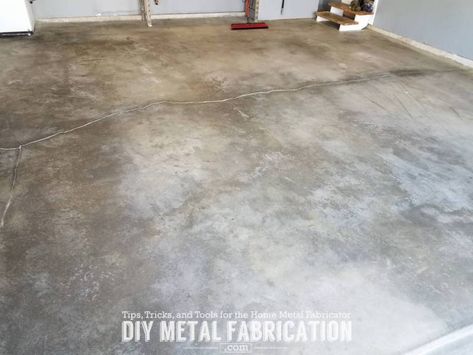 Garage Floors Diy, Seal Concrete Floor, Concrete Garage, Three Car Garage, Garage Conversion, Cement Floor, Diy Upcycle, Garage Shop, Diy Flooring