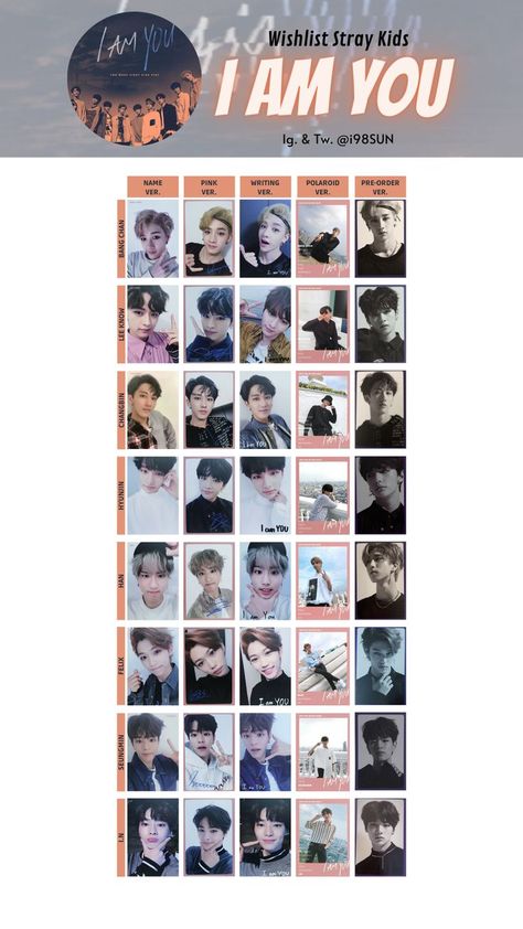 Template Wishlist, What Was I Thinking, Chan Lee, Photo Card Template, Kids Cards, Lee Know, Card Template, Photo Cards, Photo Book