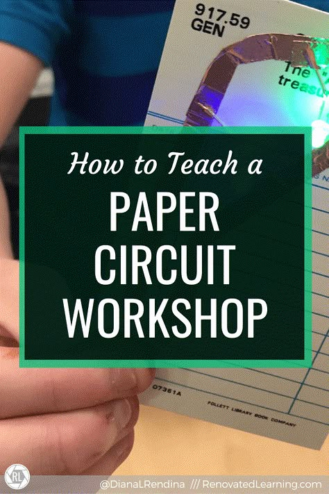 How to Teach a Paper Circuit Workshop // Want your students to learn about electricity while having fun?  Try hosting a paper circuit workshop. Paper Circuit Cards, Art Projects For 4th Grade, Paper Circuits Projects, Paper Circuit, Makerspace Projects, Led Card, Science Electricity, Paper Circuits, Stem Curriculum