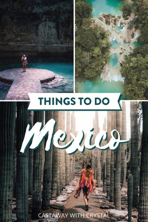 Mexico Activities, Mexico Bucket List, Things To Do In Mexico, Mexico Itinerary, Adventure Trips, Explore Mexico, Trip To Mexico, Mexico Travel Guides, Mexico Travel Destinations