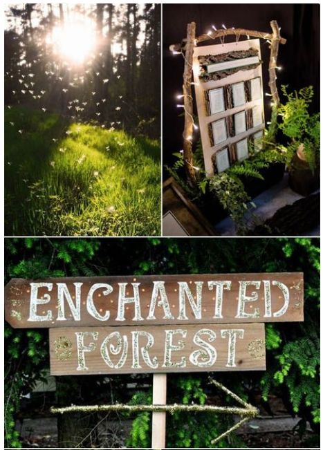 DIY Enchanted Forest Party Ideas - A Little Craft In Your Day Forest Party Ideas, Diy Enchanted Forest, Enchanted Forest Centerpieces, Woodland Forest Party, Enchanted Forest Theme Party, Forest Decorations, Enchanted Forest Prom, Enchanted Forest Decorations, Enchanted Forest Birthday Party