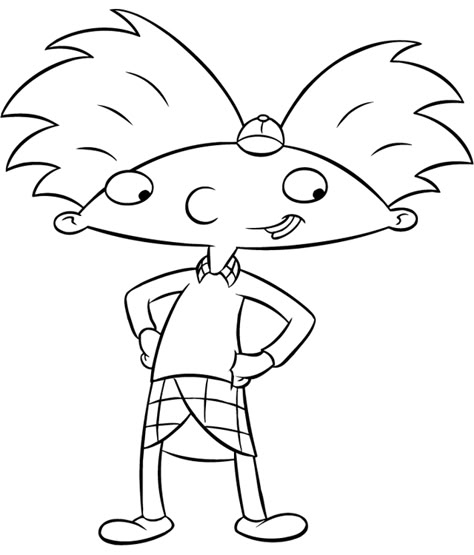 Hey Arnold Drawing, Coloring Pages Cartoon Characters, Coloring Pages Bratz, Disney Princesses Coloring Pages, Arnold Cartoon, Black Women Coloring Pages, Couples Coloring Pages, Coloring Pages Dragon, Bratz Coloring Pages