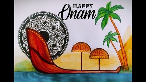 #onam #mandalaart Mandala Art For Onam, Onam Drawing Images, Onam Drawing Ideas, Onam Painting, Happy Onam Drawing, Onam Festival Drawing, Onam Drawing, Happy Onam Images, Onam Images