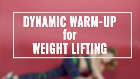 The Dynamic Warm-Up for Weight Lifting to Do Before Your Workout Warm Up Before Weight Lifting, Active Stretches, Active Stretching, Warm Up Stretches, Lunge Variations, Dynamic Warm Up, Warm Up Routine, Nutrition Motivation, Lifting Workouts