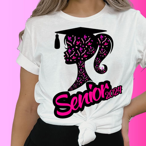 Senior Barbie, Barbie Svg, Barbie Png, Long Acrylic, Barbie Birthday, Birthday Girl Shirt, Birthday Tshirts, Girl Shirt, Graduation Ideas