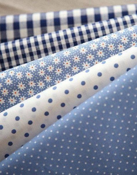 Blue And White Fabric, Fabric Combinations, Sewing Fabrics, Pretty Fabric, Fabulous Fabrics, White Fabric, Fabric Store, Quilt Fabric, Fabric Collection