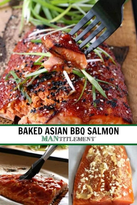 Bbq Salmon Recipes, Easy Seafood Dinner, Oven Baked Salmon Recipes, Japanese Bbq, Asian Bbq, Fish Friday, Bbq Salmon, Recipe Salmon, Salmon Salad Recipes