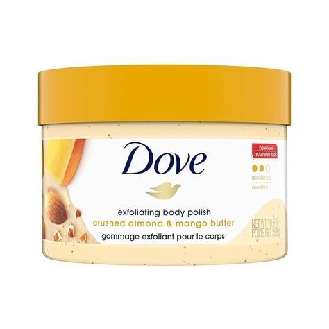 Dove Scrub, Dove Exfoliating Body Polish, Smooth Skin Body, Exfoliating Body Polish, Dove Body Wash, Calendula Oil, Exfoliating Body Scrub, Body Polish, Exfoliating Scrub