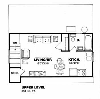 350 Sq Ft House Plans, Garage Apartment Plan, Small House Floor Plans, Garage Apartments, Garage Plan, Studio Apartment Layout, Garage Apartment, Country Style House Plans, Apartment Layout