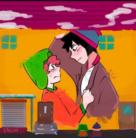 #KyleBroflovski #StanMarsh #Fanart #SouthPark : credits: @stylesouthpark(twt) Marsh Aesthetic, Shout Park, Kyle South Park, Camp Buddy, South Park Memes, Style South Park, Kyle Broflovski, South Park Funny, South Park Characters