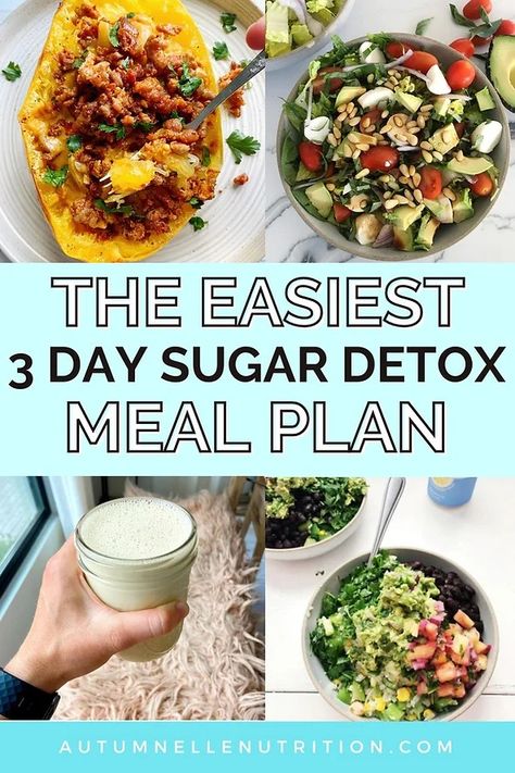 Quitting Sugar [3 Day Meal Plan + Easy Tips] 3 Meals A Day Plan, 3 Day Detox Meal Plan, No Sugar Meal Plan 21 Days, Sugar Detox Meal Plan, Sugar Free Detox Plan, Sugar Detox Plan 21 Day, Quit Sugar Plan, 14-day No Sugar Diet Food List, Sugar Detox Plan