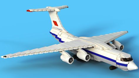 Lego Il-76 Moc WIP render | Ok my previous model, the Lockhe… | Flickr Lego Airplane, Lego Airport, Lego Plane, An 225, Lego Boards, Lego Spaceship, Lego Board, Lego Military, Lego Construction