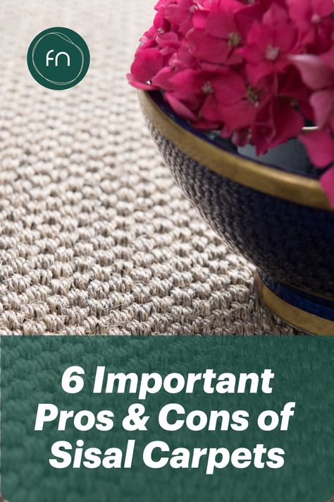 As concerns about sustainability increase, natural fibre products have grown hugely in popularity. Interest in plant fibre carpeting options has grown enormously and in particular Sisal carpets and rugs have seen a major surge in popularity. But while sisal possesses many distinct qualities, it is not necessarily right for every environment. Here we will try to give you all the info you need to answer the question, is sisal right for me? Wall To Wall Sisal Carpet, Sisal Carpet Bedroom, Large Sisal Rug, Sisal Stair Carpet, Eco Flooring, Sisal Flooring, Seagrass Carpet, Natural Fiber Carpets, Sisal Carpet