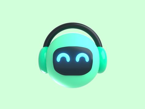 Chatbot by Karen Novelo on Dribbble Chatbot Design, Music App Design, Robot Design Sketch, Industrial Design Sketch, Game Concept Art, 3d Artwork, Game Concept, Robot Design, Website Themes