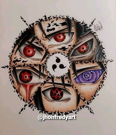 Tatoo 3d, Naruto Eyes, Itachi Mangekyou Sharingan, Naruto Sharingan, Naruto Sketch Drawing, Naruto Tattoo, Itachi Uchiha Art, Naruto Sketch, Eye Sketch