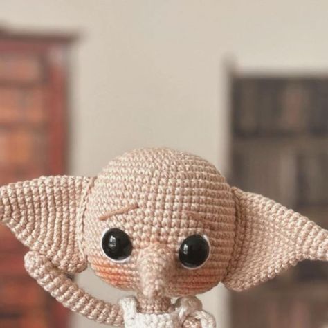 Dobby Is Free, Harry Potter 2, Hogwarts, Harry Potter, Amigurumi, Crochet, On Instagram, Instagram, Leon